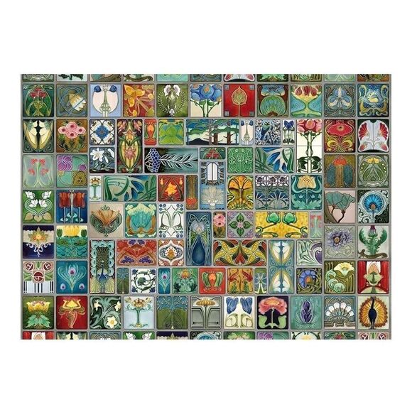 Cobble Hill Tile Work 2000 pc Jigsaw Puzzle - Picture 3 of 8